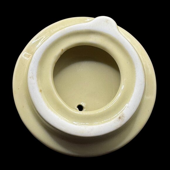 Vintage Oriental Asian Style Ceramic Teapot & Cup Set With Bamboo Handle - Picture 9 of 12